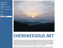 Tablet Screenshot of cherokeegold.net